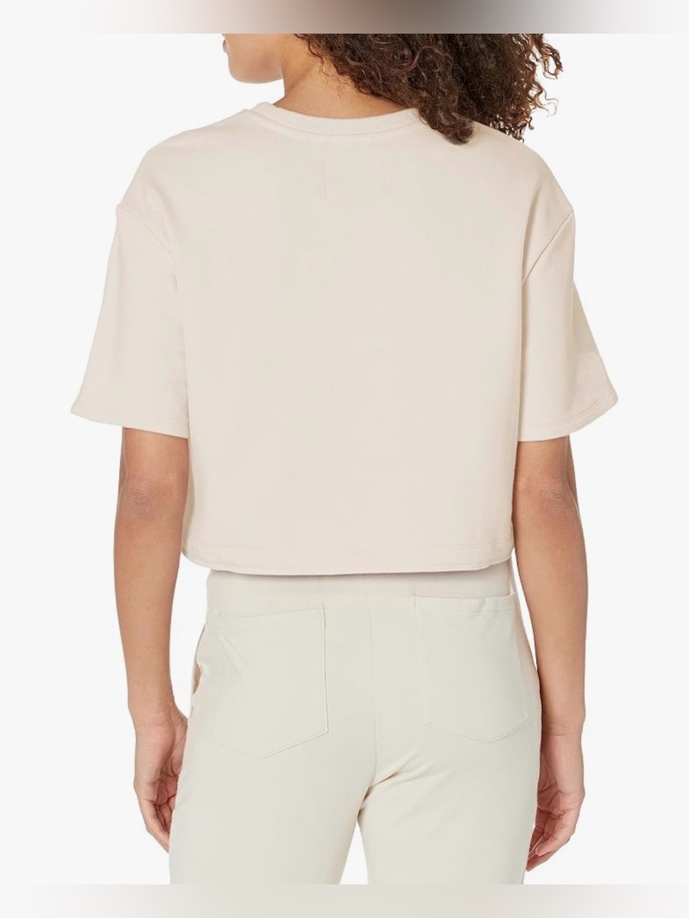 UGG Teagin crop Cream Knit Top S - Picture 2 of 7